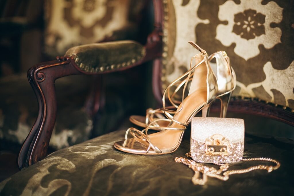 Gold Heels for Women