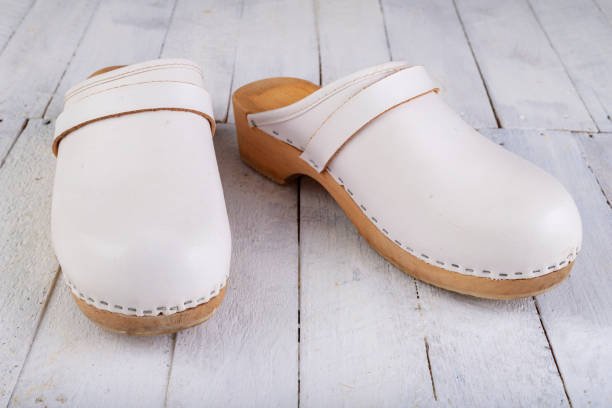Ladies Leather Clogs
