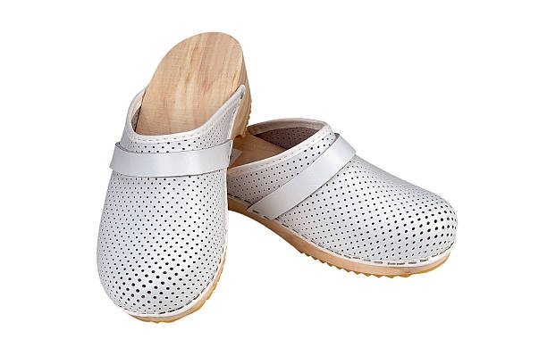 Ladies Leather Clogs