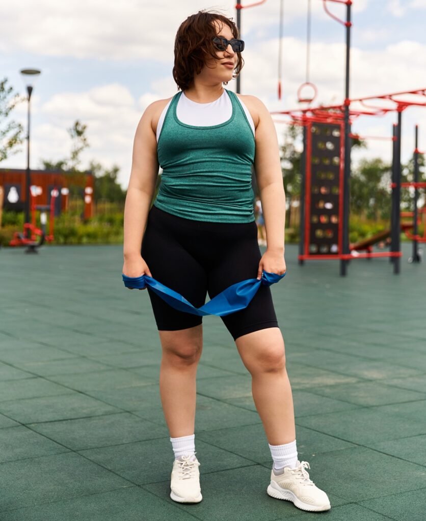 Plus Size Gym Shorts