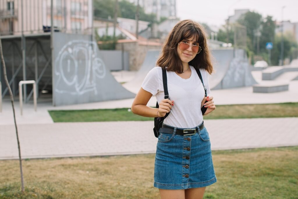 Vintage Denim Skirt