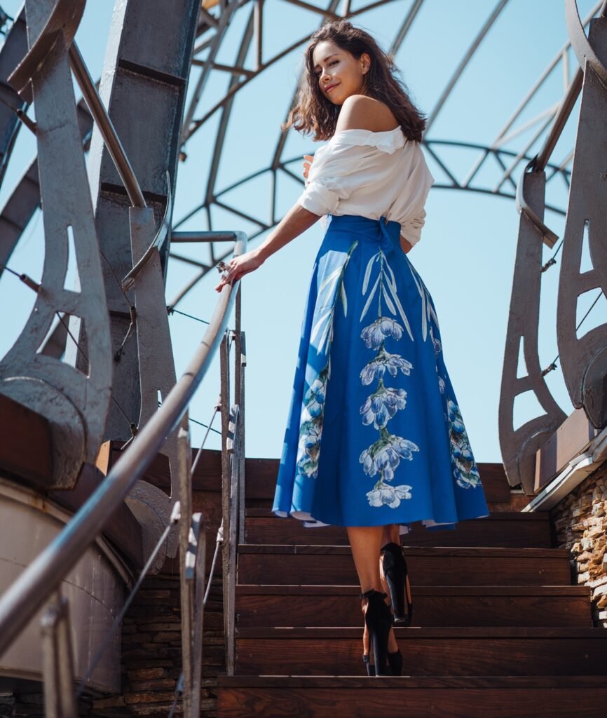 Vintage Denim Skirt