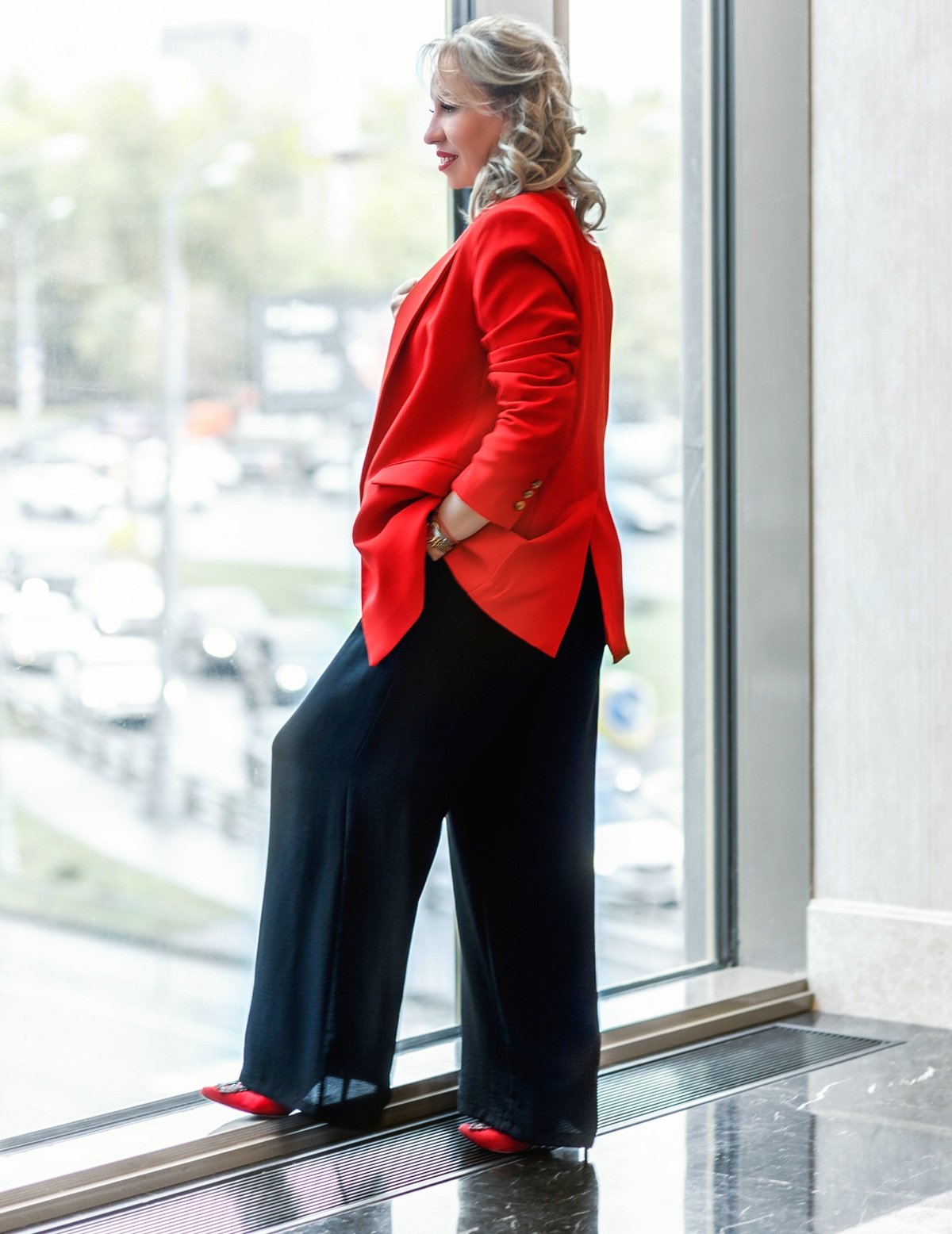 Wide Leg Trousers