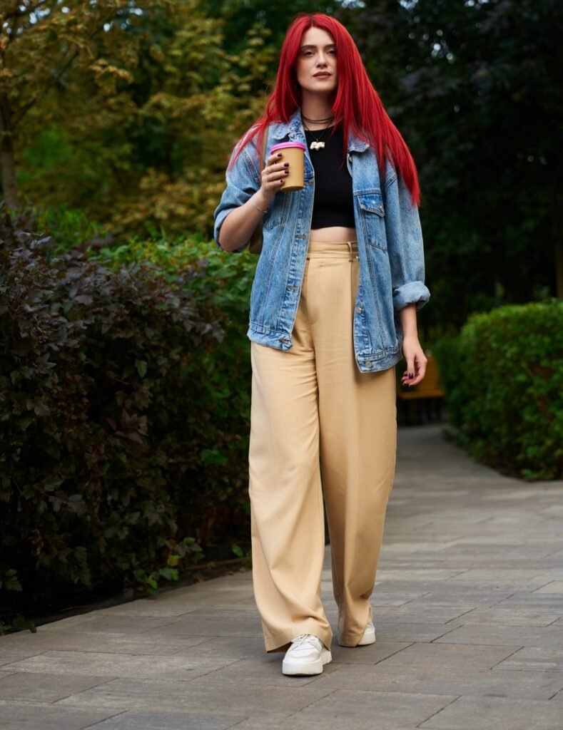 Wide Leg Trousers